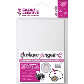 Youdoit 4 printable shrink plastic sheets A6