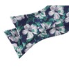 Alizeal Mens Classic Floral Pattern Self-tied Bow Tie and Handkerchief