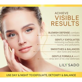 LILY SADO MILK+MANUKA™ Coconut Milk & Manuka Honey Cream Face Cleanser – Natural Ultra Moisturizing Facial Wash Cleanses, Balances, Soothes & Hydrates - Large 6oz