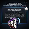 XMDCuber QY Toys FTO Face Turning Octahedron Speed Cube Magnetic,