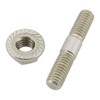 LT Easiyl 4pcs Stainless Steel Bolts M6 Stud Bolts with