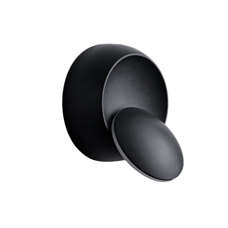 LED Wall Lamp 360 Degree Rotatable Round Crescent Wall Light