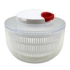 icokka K&A Spinning Spinner with Lid Functionality, Salad Spinner, Vegetable