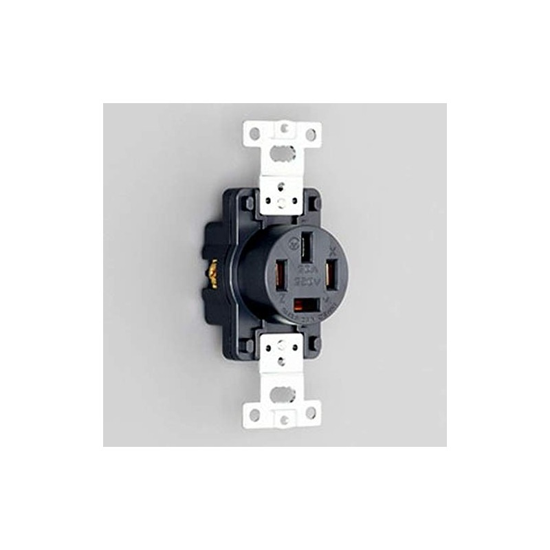 American Ltd. Flat Blade Shape Embedded Outlet Grounded 3p20 a250