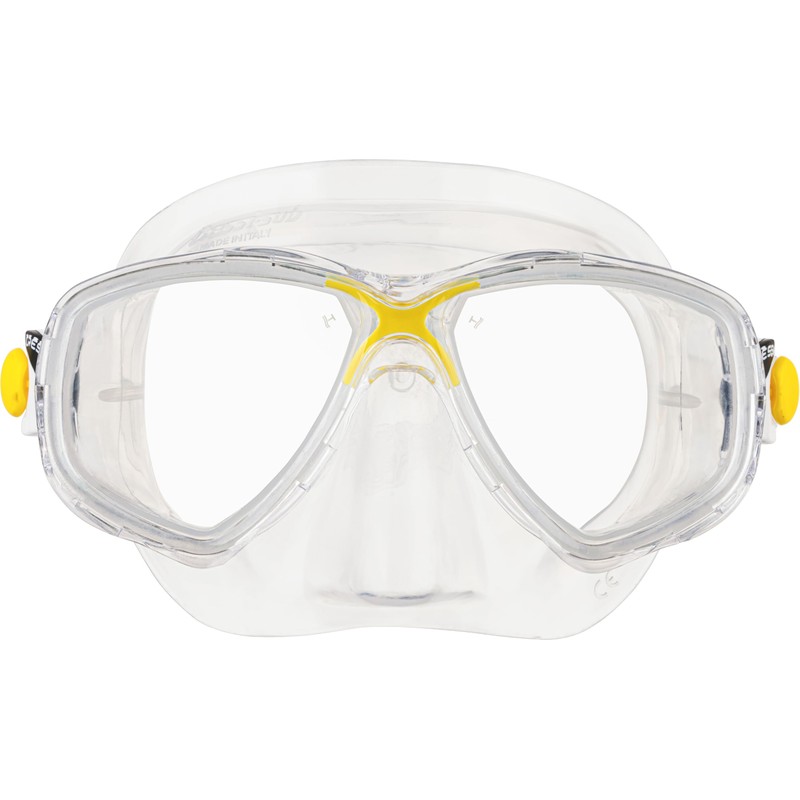 Cressi Sub S.p.A. Marea Masque de plongée Transparent/Jaune