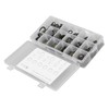 170PCS Set Drain Plug Gasket 10 Sizes Rubber and Metal