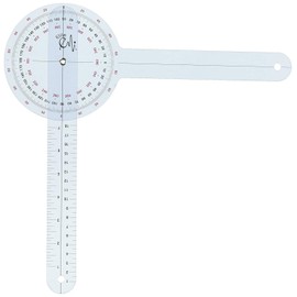 EMI Plastic 12" Goniometer 360 Degree ISOM