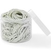 AMUU Rubber Bands office 300pcs white Small Rubber Bands for