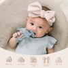 Moonkie Teething Toy, Safe & Easy to Hold BPA Free