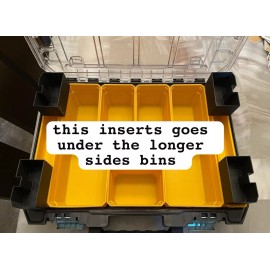 DEWALT Corner inserts for Dewalt TStak (Case Not Included )       INSERTS ONLY