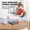 LEICEX Tiny Speaker,Mini Bluetooth Speaker Wireless Support TWS Stereo Sound,Hands