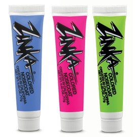 Zinka bloqueador solar impermeable Zinc , Paquete de 3 paquete tubo .6 oz - Azul Rosa Verde                                                           