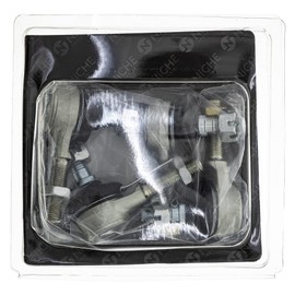 NICHE Tie Rod End Kit for Kawasaki KFX50 KFX90 Arctic Cat Alterra 90 50 Replaces 3305-486 3305-487 39112-Y004