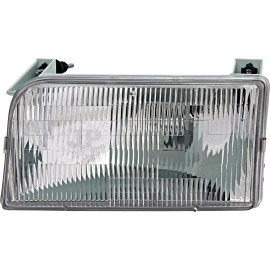 jpautowholesale For 1992-1998 Ford F350 F150 F250 Bronco Headlight Halogen Driver Side