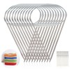 11PCS Circular Knitting Needles Set, 80CM Stainless Steel Yarn Knitting