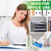 Clear Transparent Stationery Tape Refills Rolls for Dispenser, 16 Rolls