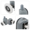 Set of 8 Shower Door Rollers with 1 Storage Bag,