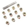 Thread Repair Tools 12Pcs Stainless Steel Inserts with 1Pc Screw