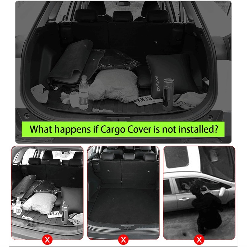 VIWINLA Retractable Trunk Cover Compatible with 2024 2025 Lincoln Nautilus