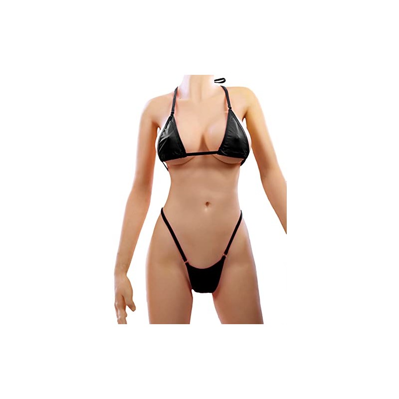 Black Microkini - Knots for Better Support - Size 6-12