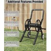 Artigarden Garden Hose Reel Cart with Wheels, Outdoor Water Hose