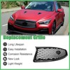 MATMACRO Gloss Black Grille For Infiniti Q50 Front Hood Upper