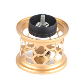 All Metal Short Modified Maintenance Spool Wire Cup DIY Fishing Casting Reel AccessoryGold