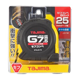 Tajima Convex 7.5m x 25mm Safe Convex G-Lock 25 SFGL2575BL