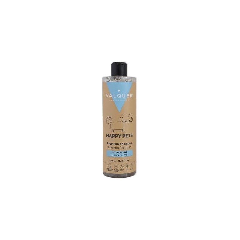 VALQUER Happy Pets Shampoo Premium Hidratante Mascotas 400 ml