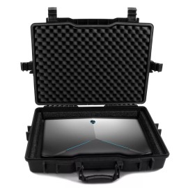 CASEMATIX Custom Waterproof Laptop Case for Dell Alienware Laptop and More, Case Only