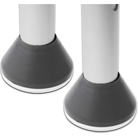 Walker Coasters 2 Pack| Longer Lasting More Durable Tennis Ball Alternative | Glides Easily Over Hard Surfaces | 2 Count | Storm Gray