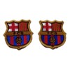 Barcelona Club Fútbol Español Parche Bordado 2 Pzas 8 Cm