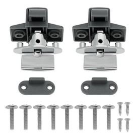 The Lord of the Tools 2 Sets Caravan RV Cupboard Drawer Lock Or Locker Door Release Catch Replacement Set Compatible with Elddis Compatible with Compass Caravans
