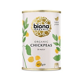 Biona Organic Chick Peas 400g (Pack of 2)