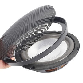 VONNST 1Pair Universal Car Speaker Grille Metal Speaker Protective Cover Loudspeaker Accessories 6x9 Grille Speak