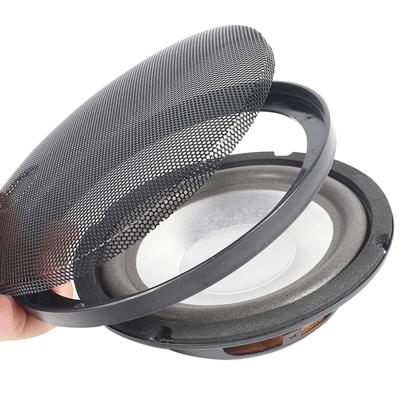 VONNST 1Pair Universal Car Speaker Grille Metal Speaker Protective Cover