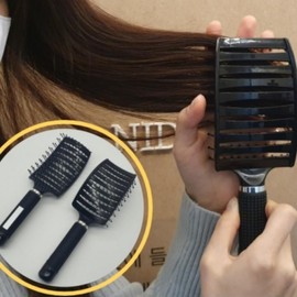 Dry wet hair hair brush men's comb wet hair comb scalp massage comb 2ea