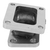 15 Degree Turbo Exhaust Manifold Flange Adapter for T3 to