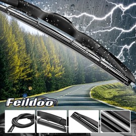 Windshield Wiper Blades Winter Summer Front Window 26" + 17" Inch Winter Summer Front Window (set of 2) - Series: Y18E203A