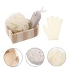 IWOWHERO Foot Scraper Body Scrubber Set Bath Tool Kit Ideal