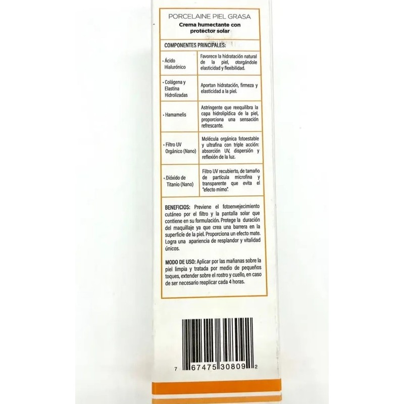 3 Piezas Aspidpro Porcelaine Piel Grasa Acido Hialuronico