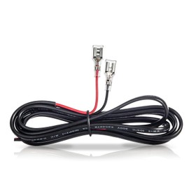 KASSupply 6V/12V Lead Acid Battery Connector Cable, 5 Feet, with 0.187" Quick Connect/Disconnect F1 Type Terminals & Clear Inserts, Sealed Lead Acid Battery Connectors