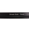 Gold Streak Digital Camera Lens Filter Antiscratch Optical Glass Aluminum