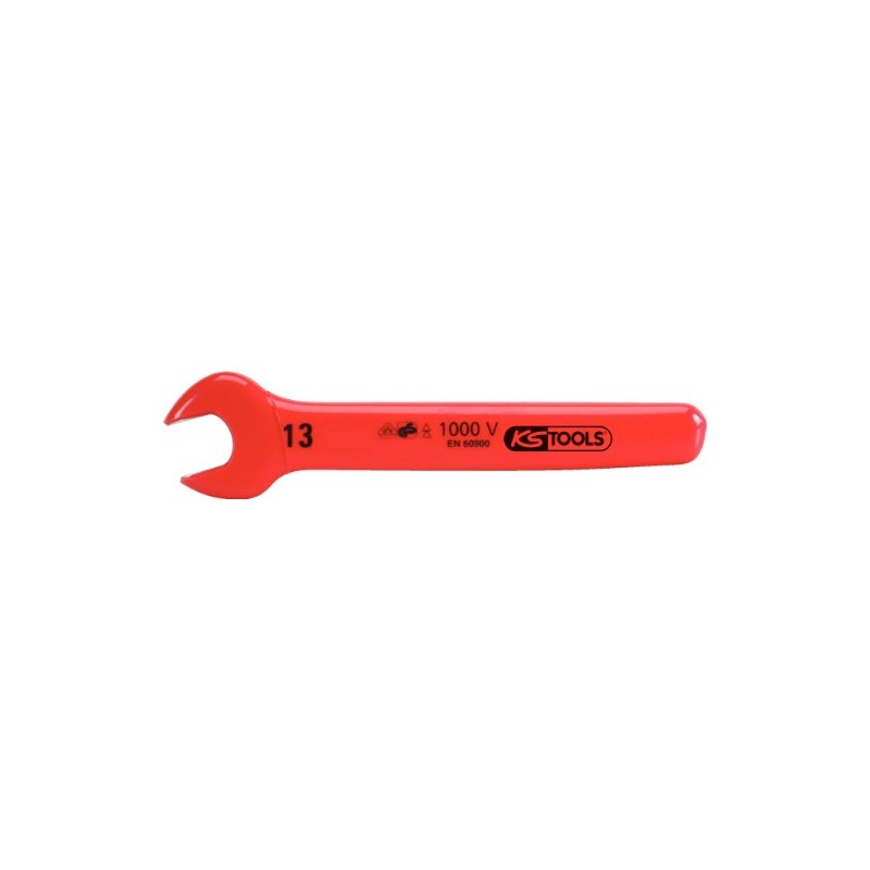 KS Tools 117.1513 Insulated open ended spanner, 13mm