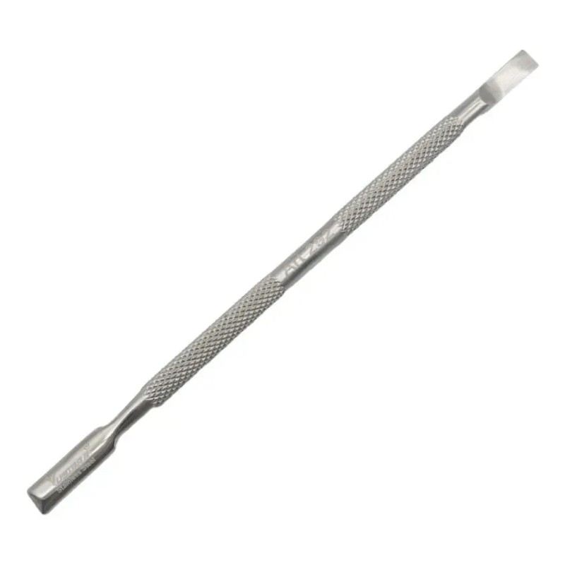 Bisturí Empujador Cutícula 2 Caras Manicure Acero Inoxidable