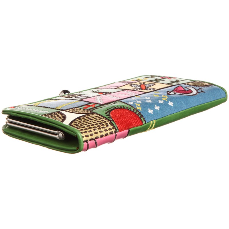 Hocomomora Campo 5388004 Gama Long Wallet, green