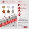 LuxHeat 15sqft Floor Heating Cable Kit - 120v Heated Floor