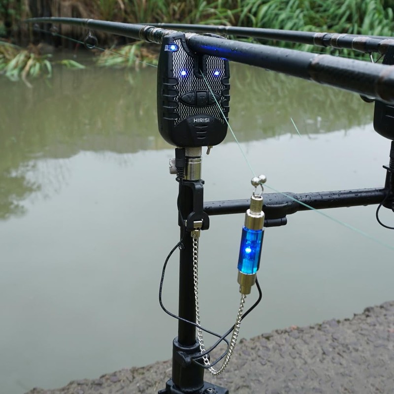Hirisi Tackle Carp Fishing Bite Alarm and Swinger Set Water