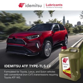 Idemitsu Automatic Transmission Fluid, 4pk - ATF Oil Auto Transmission Fluid, Compatible with Toyota, Lexus, Scion