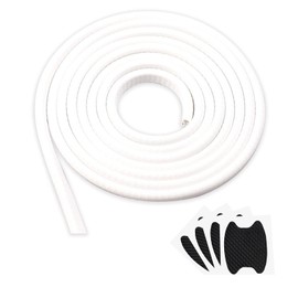 AUTOYUZU Car Door Mold Mold Door Guard Weatherstrip Mold Edge Protector Collision Prevention Scratch Prevention Windproof Noise Reduction Steel Piece Built-in Easy to Install and Remove No Tape